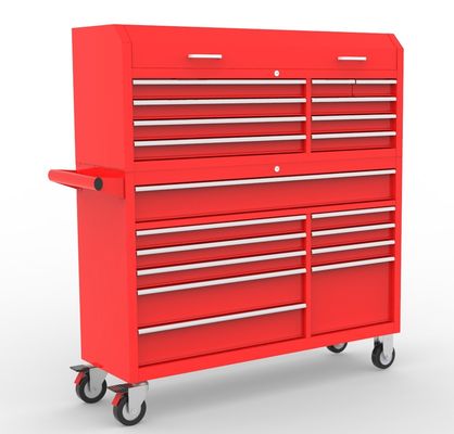 Atelier mobile de 19 tiroirs Cabinets de coffres d'outil de 56 pouces